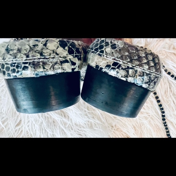 Nine West snakeskin mule / loafer size 9.5 M - Picture 10 of 10